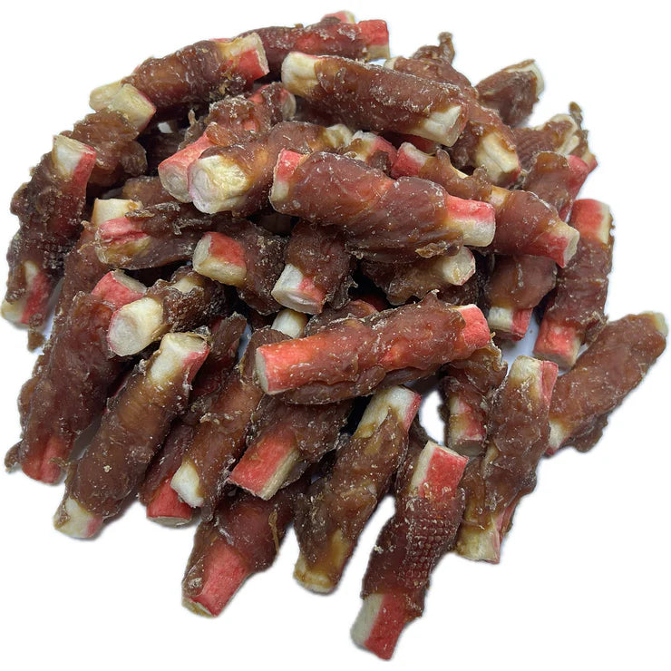 "Surimi" Chicken Wrapped Crab Stick