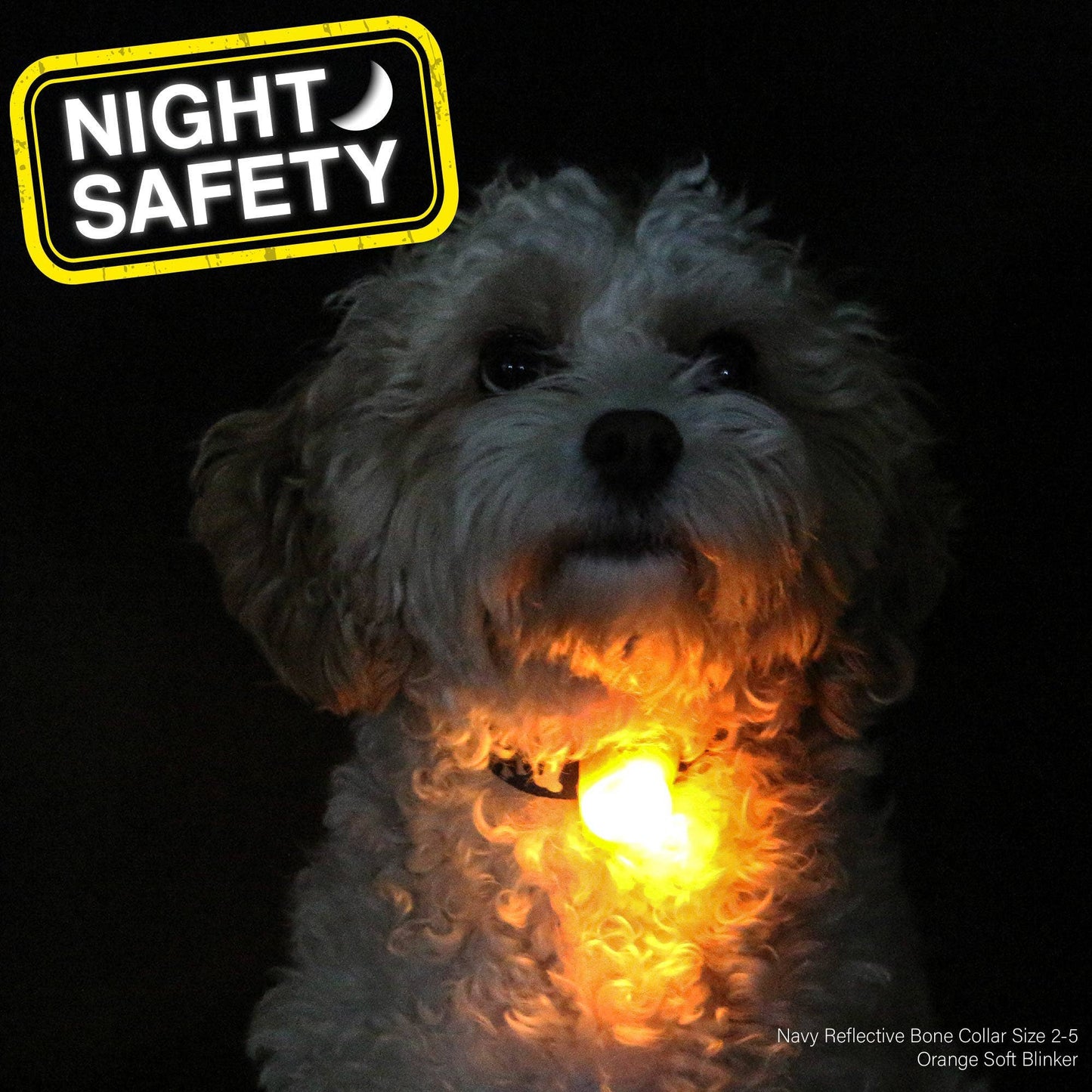 LED Soft Blinker - Safety Light for Dogs