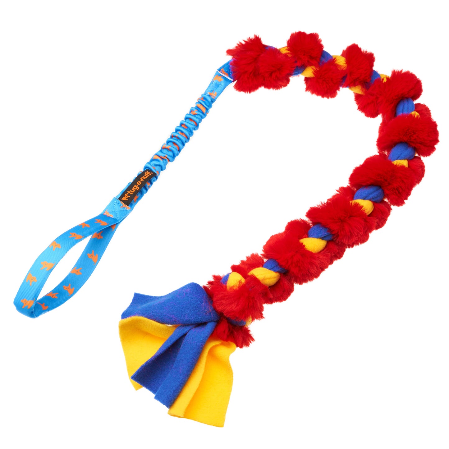 The Big Twizzler | Tough Dog Tug Toy | Bungee | Tug-E-Nuff