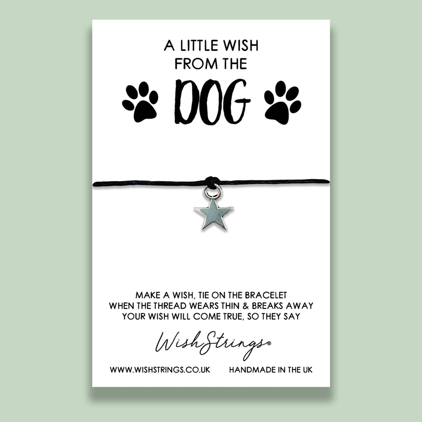 WishStrings - A little Wish from the dog bracelet