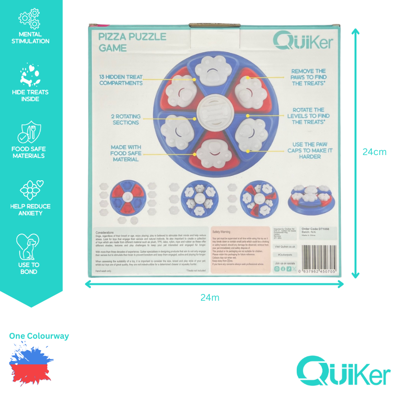 Pizza Puzzle Toy - Dog Toy - Brain Training