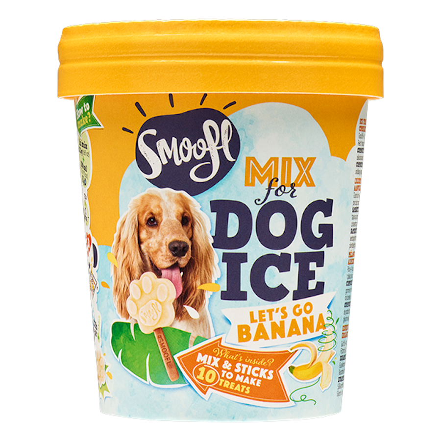 Banana Mix for Dog Ice Cream