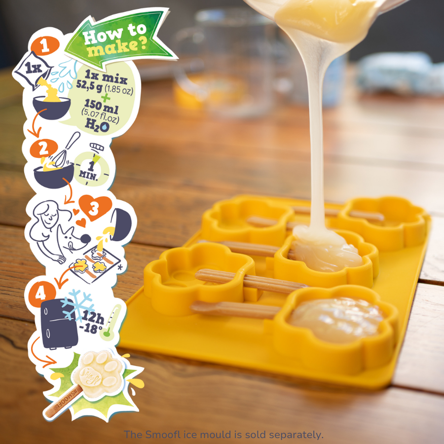 Banana Mix for Dog Ice Cream