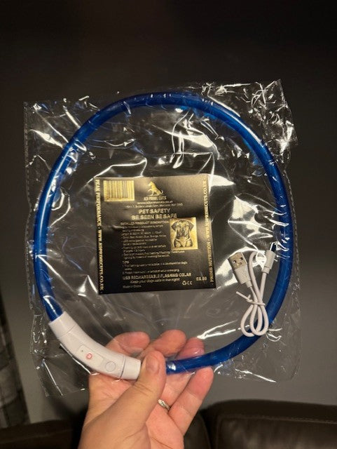 LED - Rechargeable - Light Up Collars