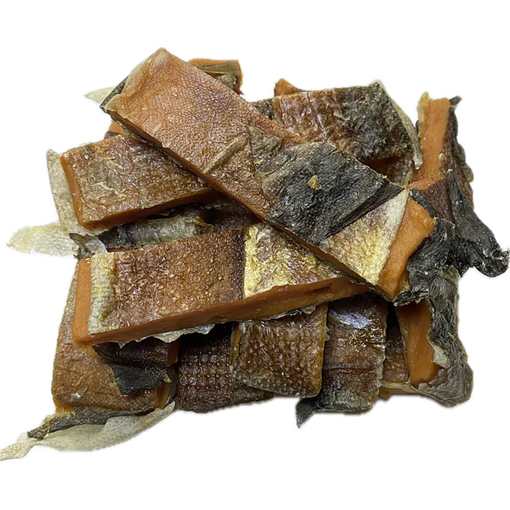 Fish Skin & Chicken Rolls