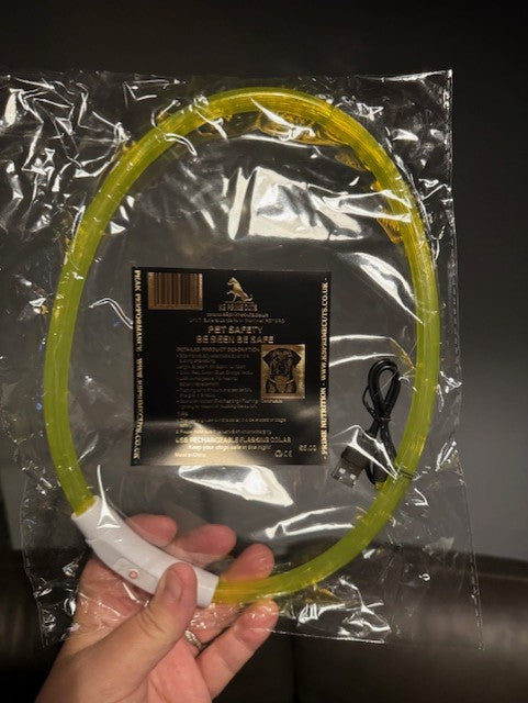 LED - Rechargeable - Light Up Collars