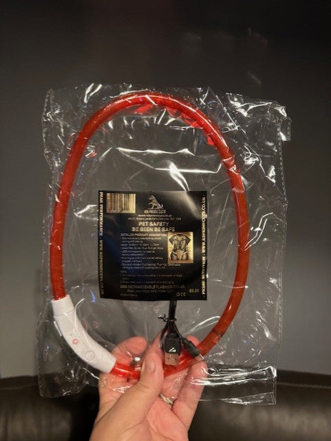 LED - Rechargeable - Light Up Collars