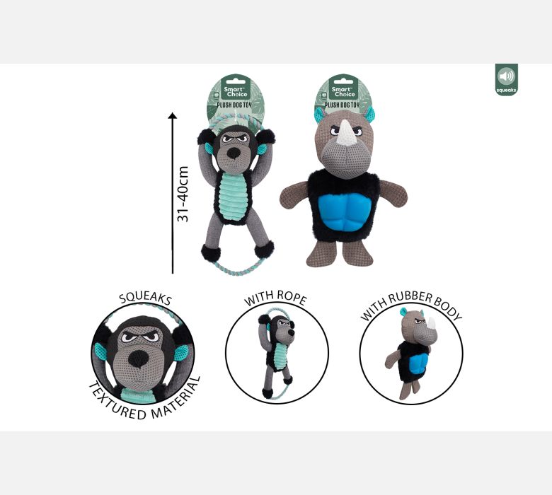 Tough Gorilla and Rhino